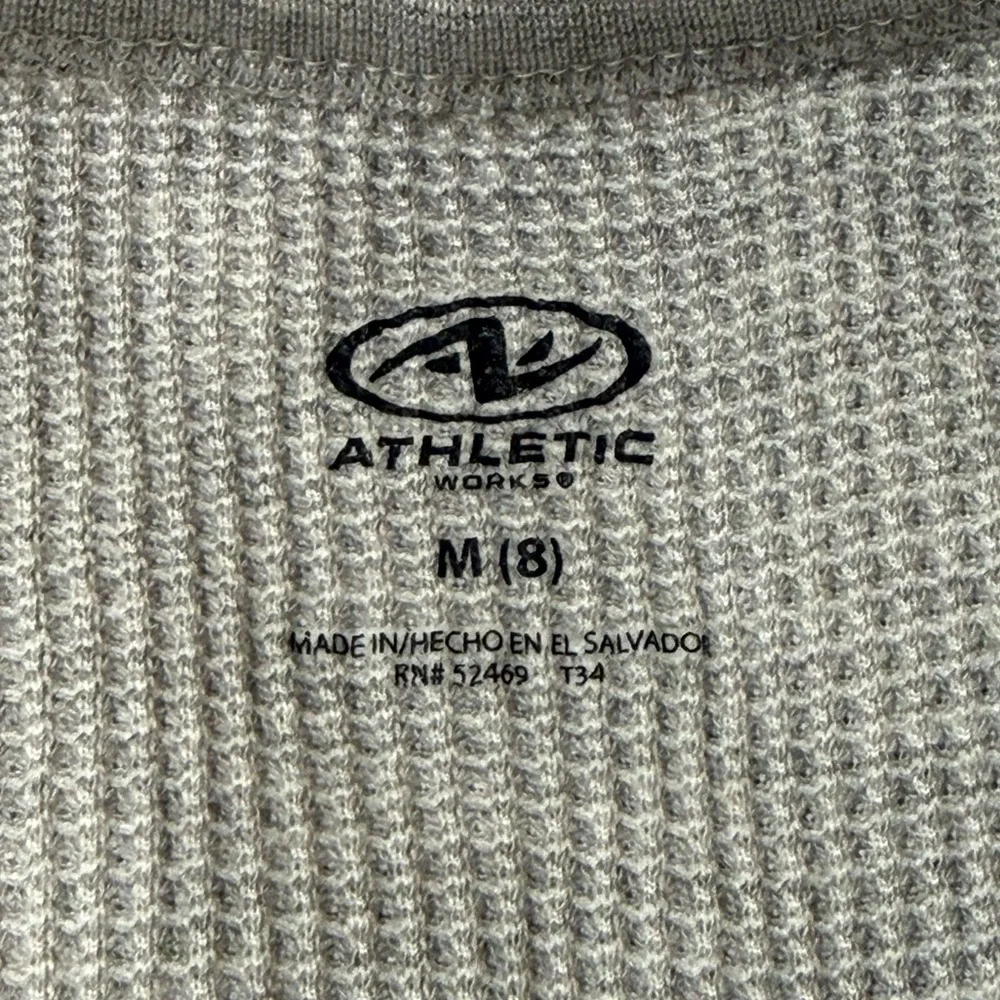 Athletic Works 2-Piece Thermal Set – Gray Heather – Boys Size M (8)